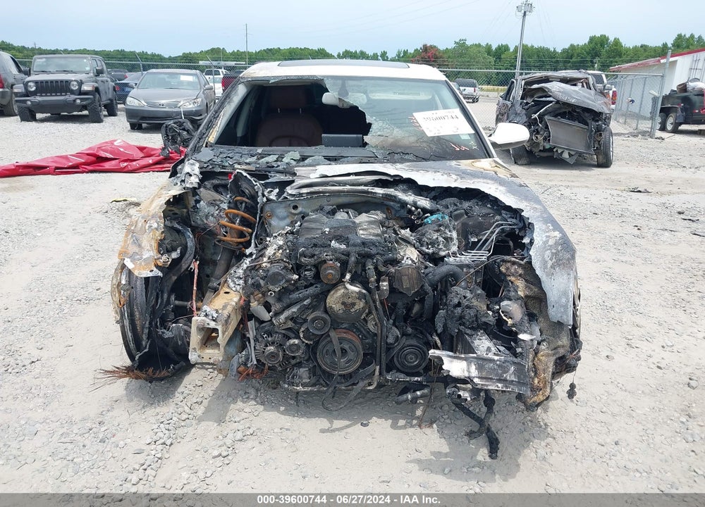 2012 AUDI A6 VIN: WAUGGAFC3CN056634
