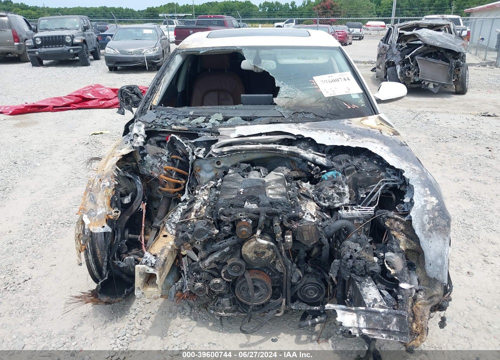 2012 AUDI A6 VIN: WAUGGAFC3CN056634