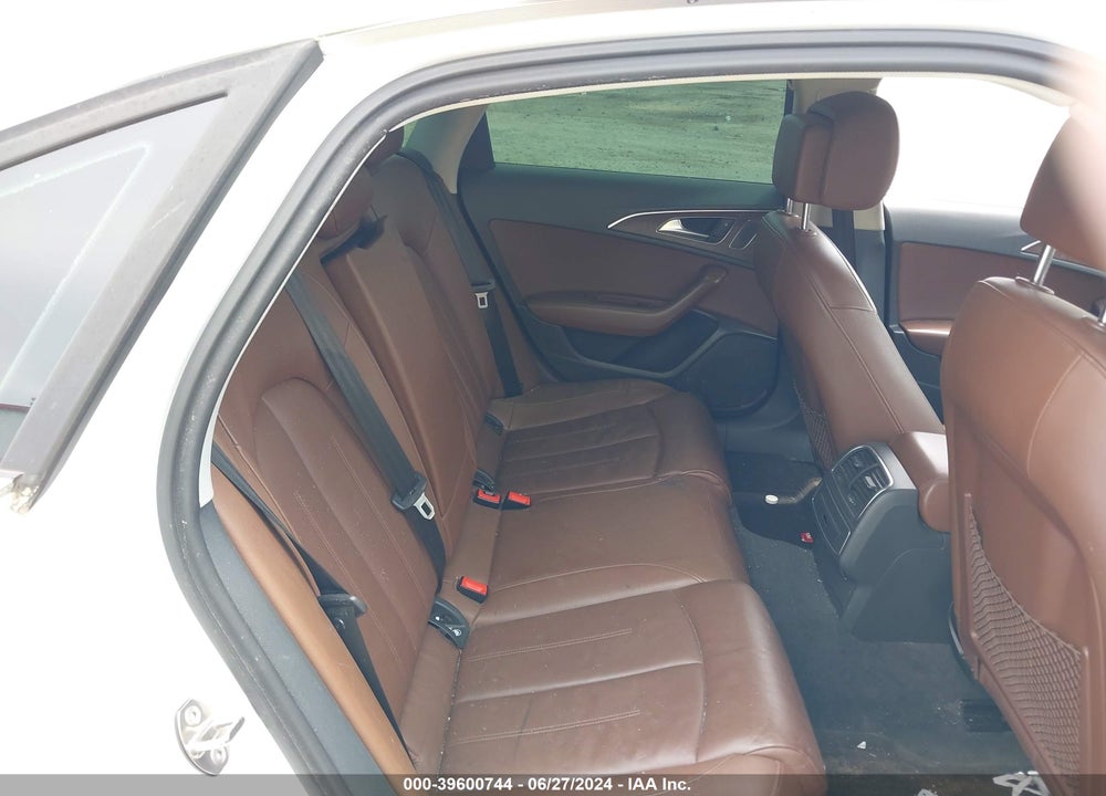 2012 AUDI A6 VIN: WAUGGAFC3CN056634