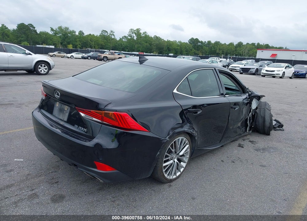 2017 LEXUS IS 200T VIN: JTHBA1D23H5057197