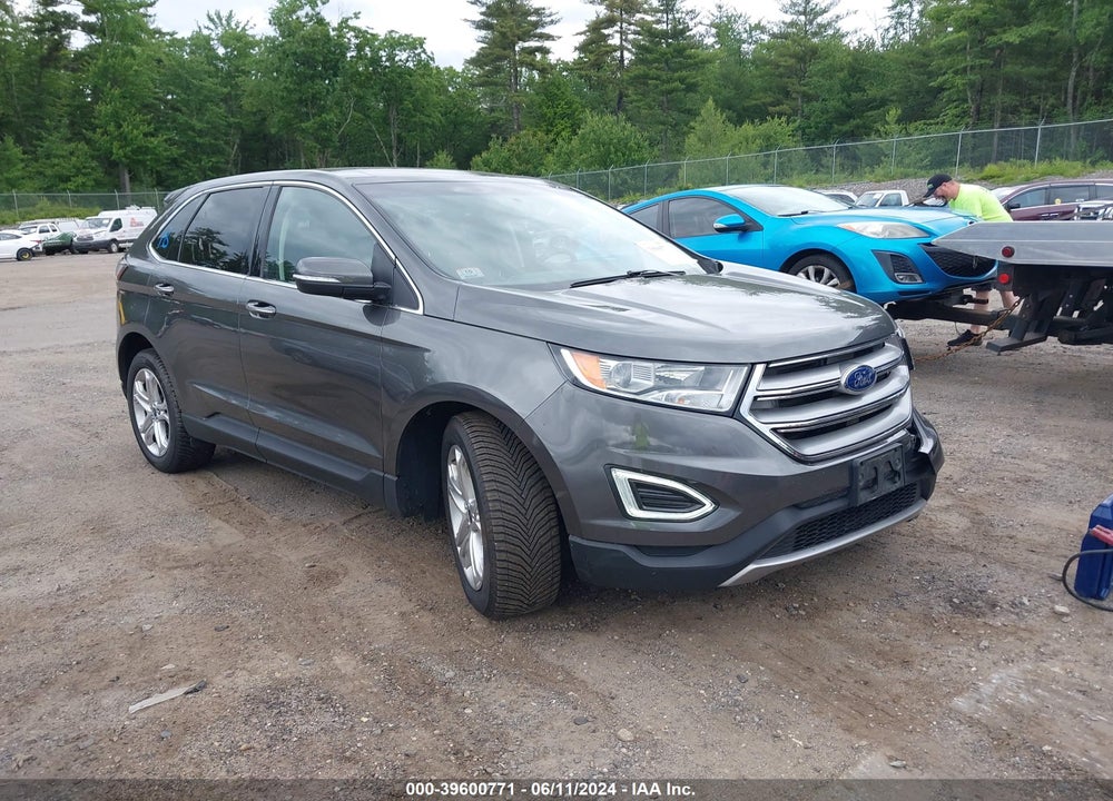 2018 FORD EDGE TITANIUM VIN: 2FMPK4K97JBC09016