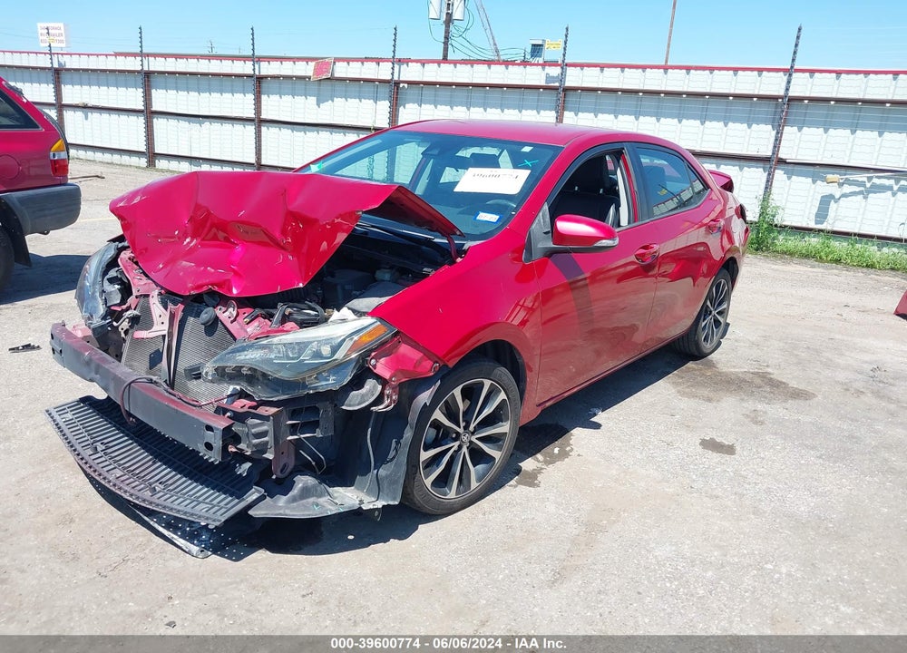 2017 TOYOTA COROLLA SE VIN: 5YFBURHE6HP692204