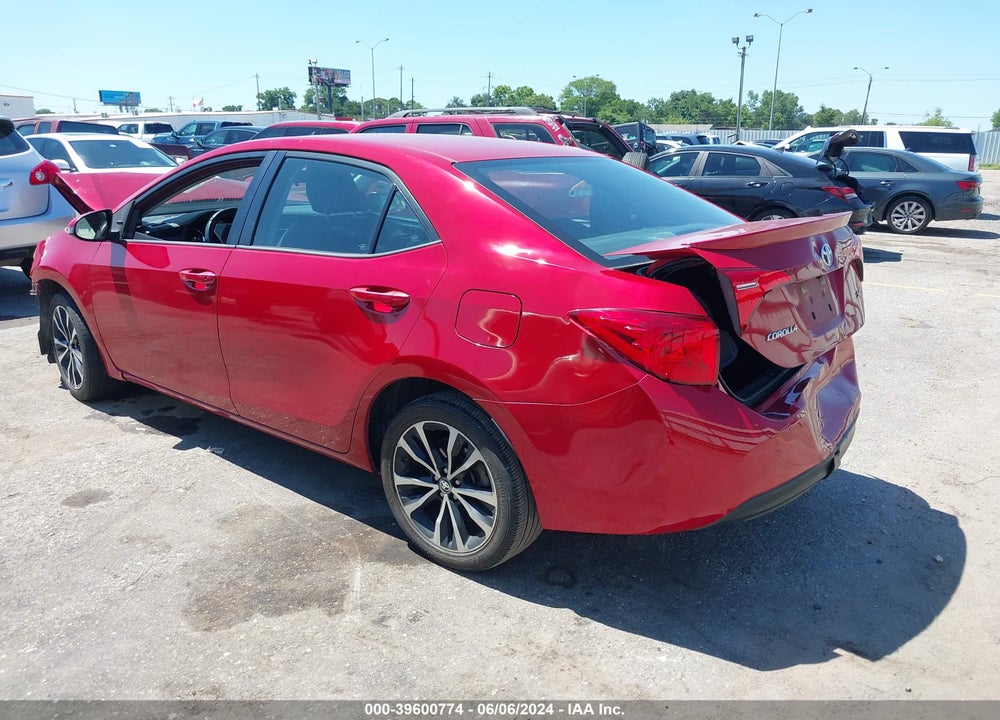 2017 TOYOTA COROLLA SE VIN: 5YFBURHE6HP692204