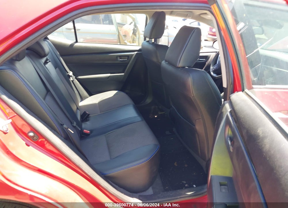 2017 TOYOTA COROLLA SE VIN: 5YFBURHE6HP692204