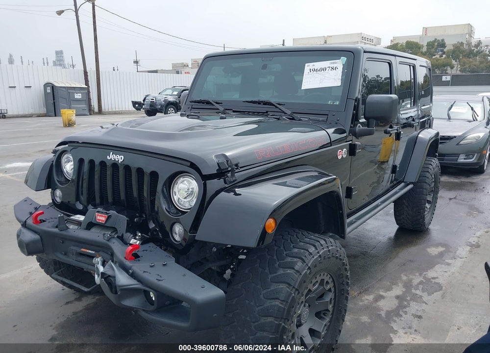 2017 JEEP WRANGLER UNLIMITED RUBICON HARD ROCK 4X4 VIN: 1C4HJWFG3HL560676