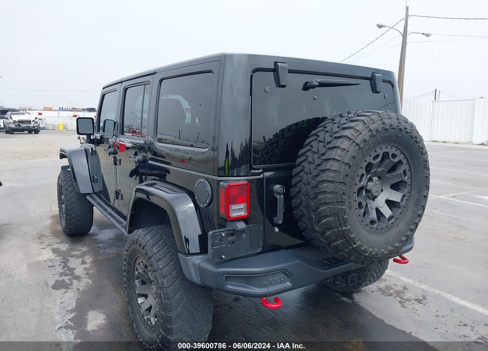 2017 JEEP WRANGLER UNLIMITED RUBICON HARD ROCK 4X4 VIN: 1C4HJWFG3HL560676