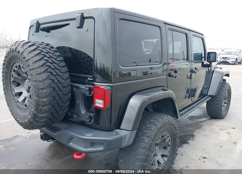 2017 JEEP WRANGLER UNLIMITED RUBICON HARD ROCK 4X4 VIN: 1C4HJWFG3HL560676