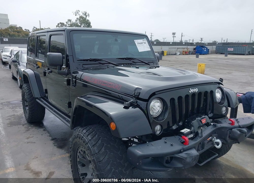 2017 JEEP WRANGLER UNLIMITED RUBICON HARD ROCK 4X4 VIN: 1C4HJWFG3HL560676