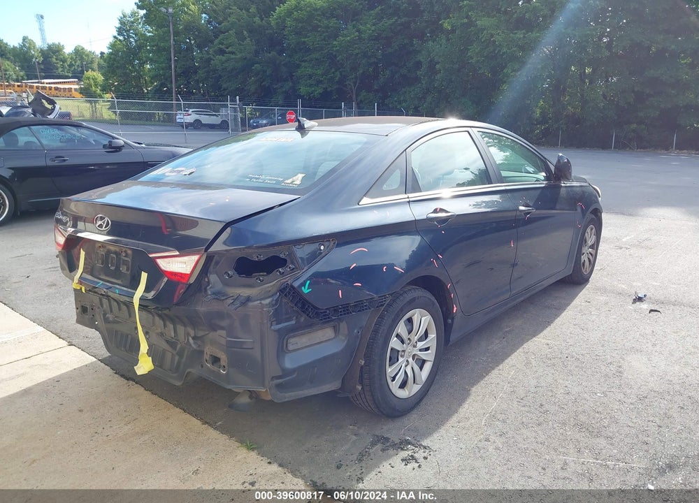 2012 HYUNDAI SONATA GLS VIN: 5NPEB4AC0CH478085