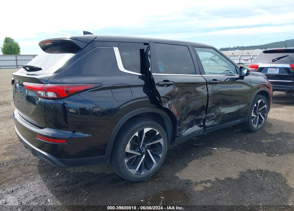 2022 MITSUBISHI OUTLANDER ES 2.5 S-AWC VIN: JA4J4TA81NZ027512