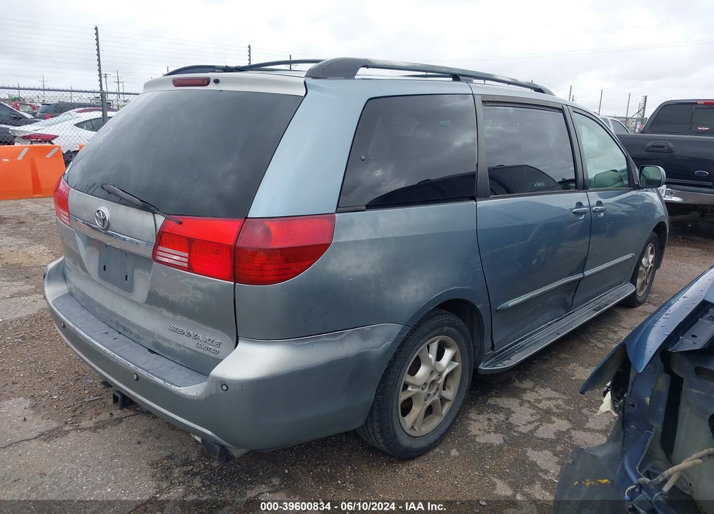 2004 TOYOTA SIENNA XLE LIMITED VIN: 5TDZA22C34S031348