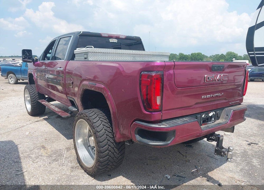 2020 GMC SIERRA 2500HD 4WD  STANDARD BED DENALI VIN: 1GT49REY1LF272343