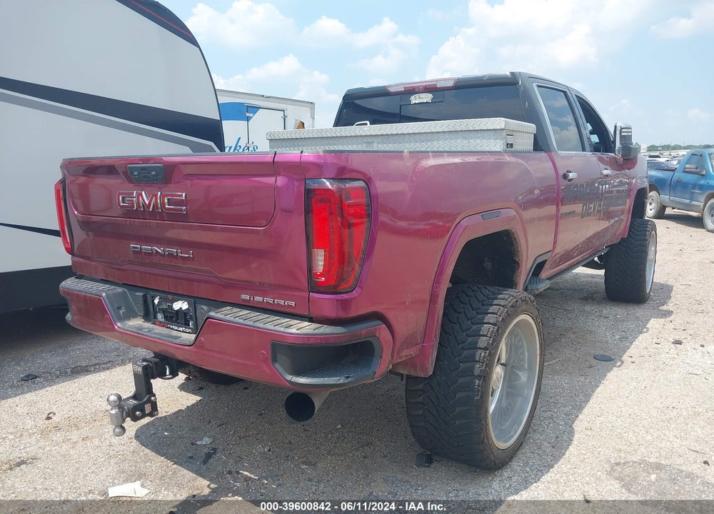 2020 GMC SIERRA 2500HD 4WD  STANDARD BED DENALI VIN: 1GT49REY1LF272343
