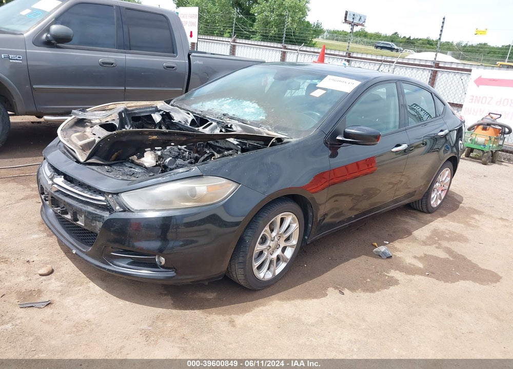 2013 DODGE DART LIMITED VIN: 1C3CDFCH0DD134760