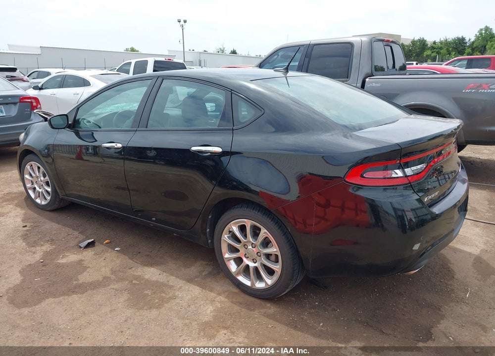 2013 DODGE DART LIMITED VIN: 1C3CDFCH0DD134760