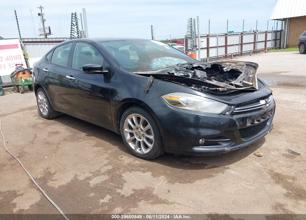 2013 DODGE DART LIMITED VIN: 1C3CDFCH0DD134760
