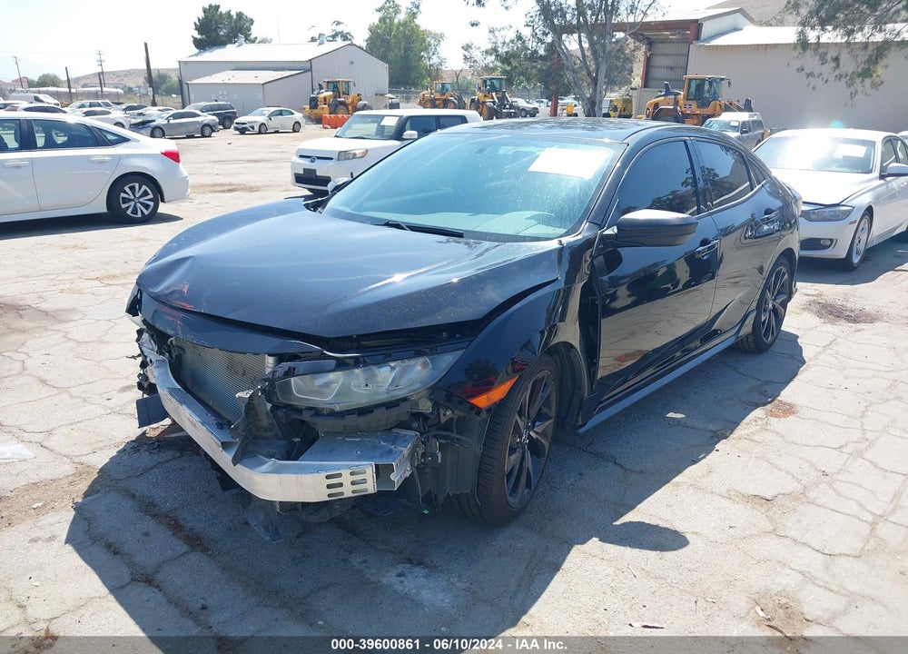 2018 HONDA CIVIC SPORT VIN: SHHFK7H45JU404871