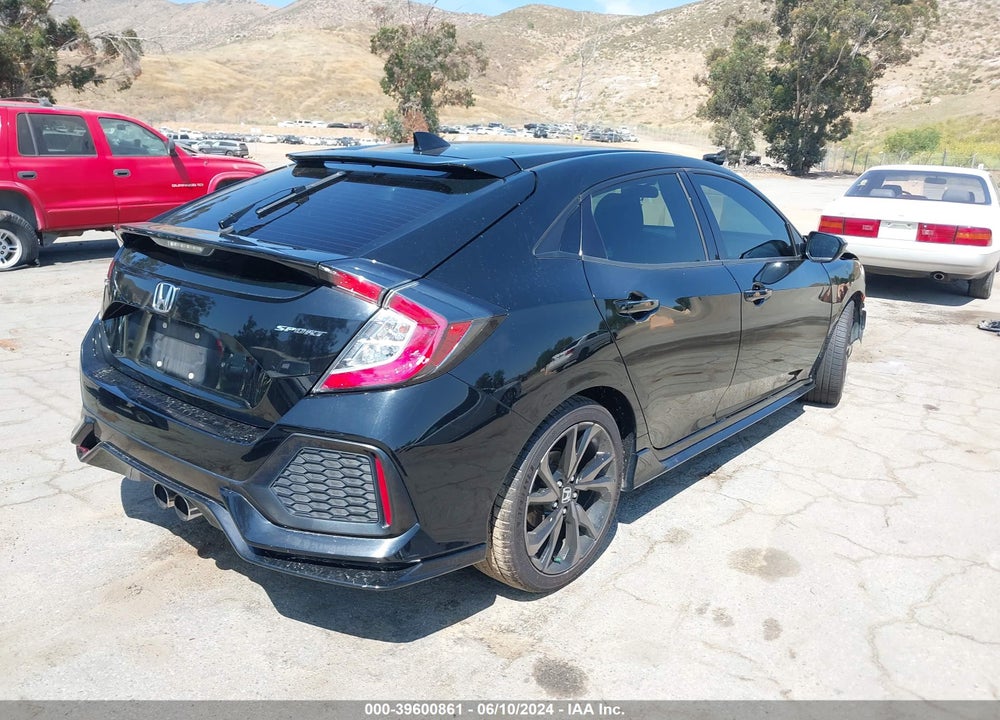 2018 HONDA CIVIC SPORT VIN: SHHFK7H45JU404871