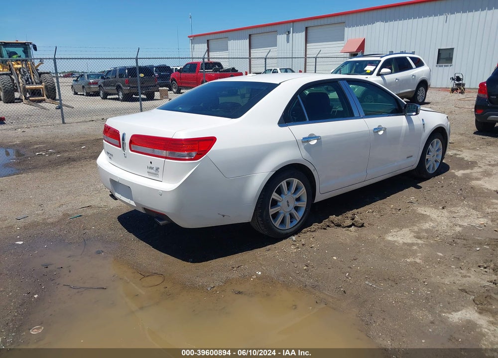 2012 LINCOLN MKZ HYBRID VIN: 3LNDL2L32CR833244