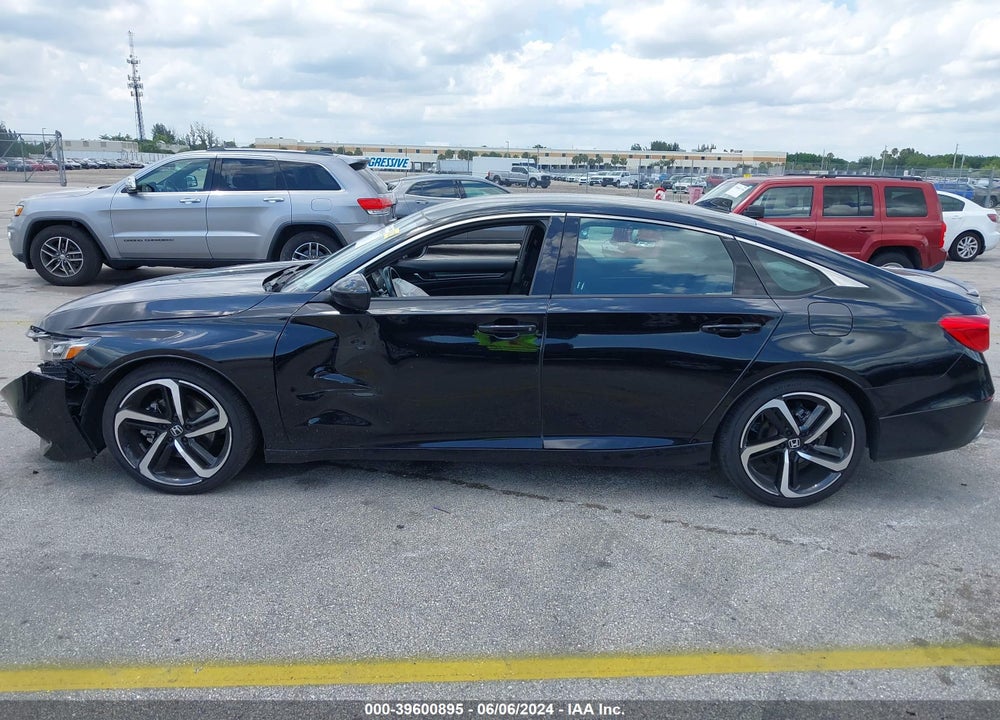 2022 HONDA ACCORD SPORT VIN: 1HGCV1F39NA051151