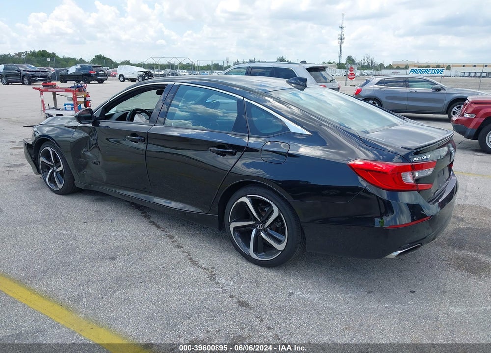 2022 HONDA ACCORD SPORT VIN: 1HGCV1F39NA051151