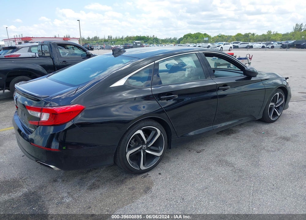 2022 HONDA ACCORD SPORT VIN: 1HGCV1F39NA051151