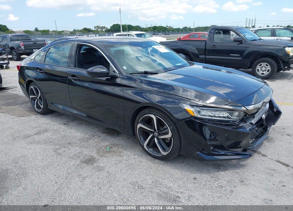 2022 HONDA ACCORD SPORT VIN: 1HGCV1F39NA051151