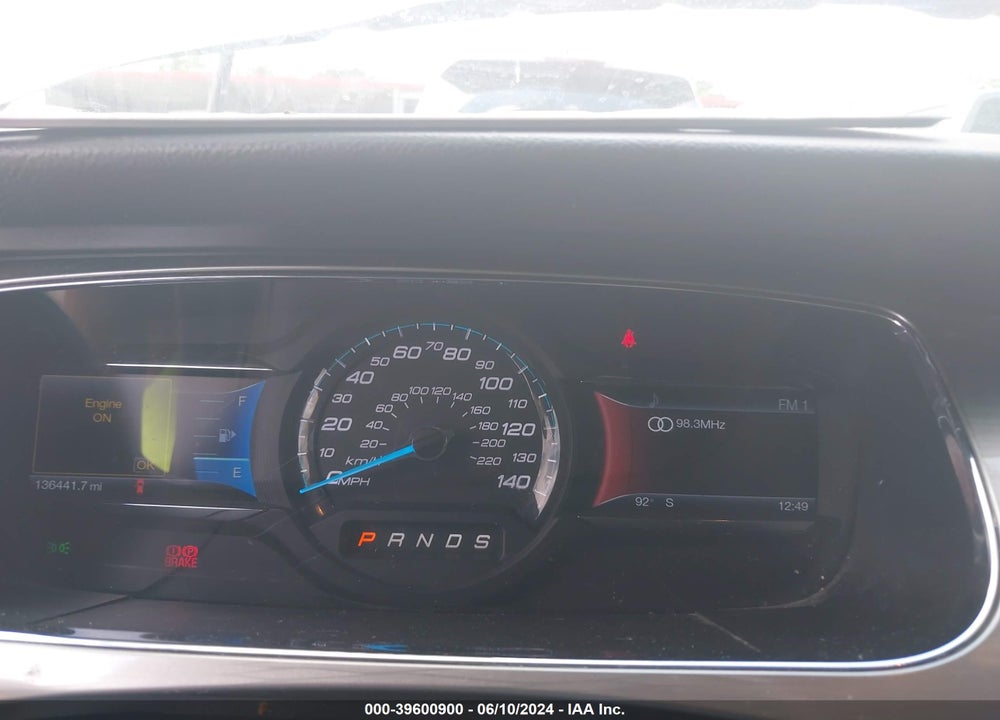 2013 FORD TAURUS SEL VIN: 1FAHP2E85DG211576