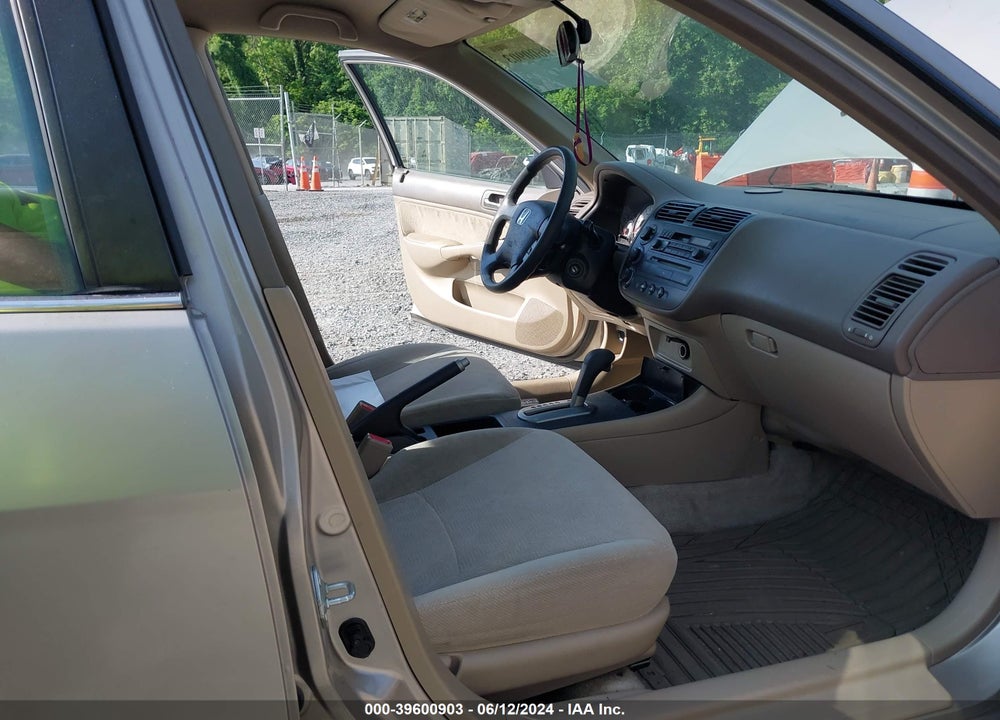 2002 HONDA CIVIC LX VIN: 2HGES16552H603678