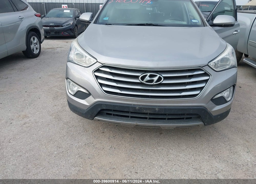 2014 HYUNDAI SANTA FE GLS VIN: KM8SM4HF0EU036358