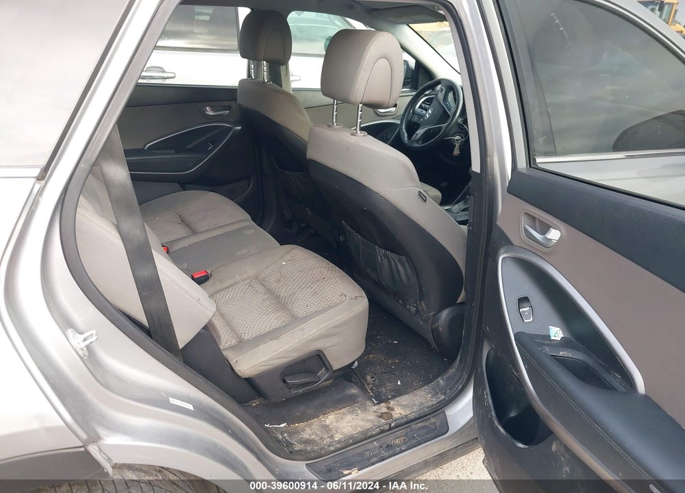 2014 HYUNDAI SANTA FE GLS VIN: KM8SM4HF0EU036358