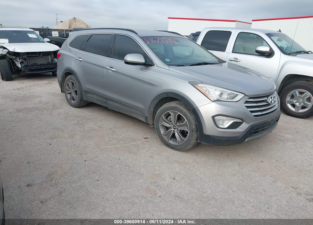 2014 HYUNDAI SANTA FE GLS VIN: KM8SM4HF0EU036358