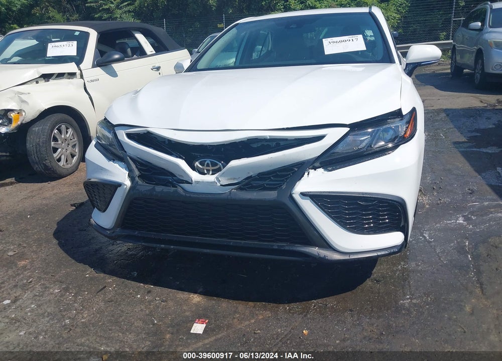 2022 TOYOTA CAMRY SE VIN: 4T1G11AK4NU658451