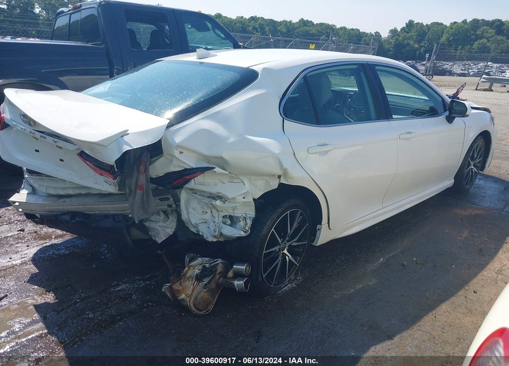 2022 TOYOTA CAMRY SE VIN: 4T1G11AK4NU658451