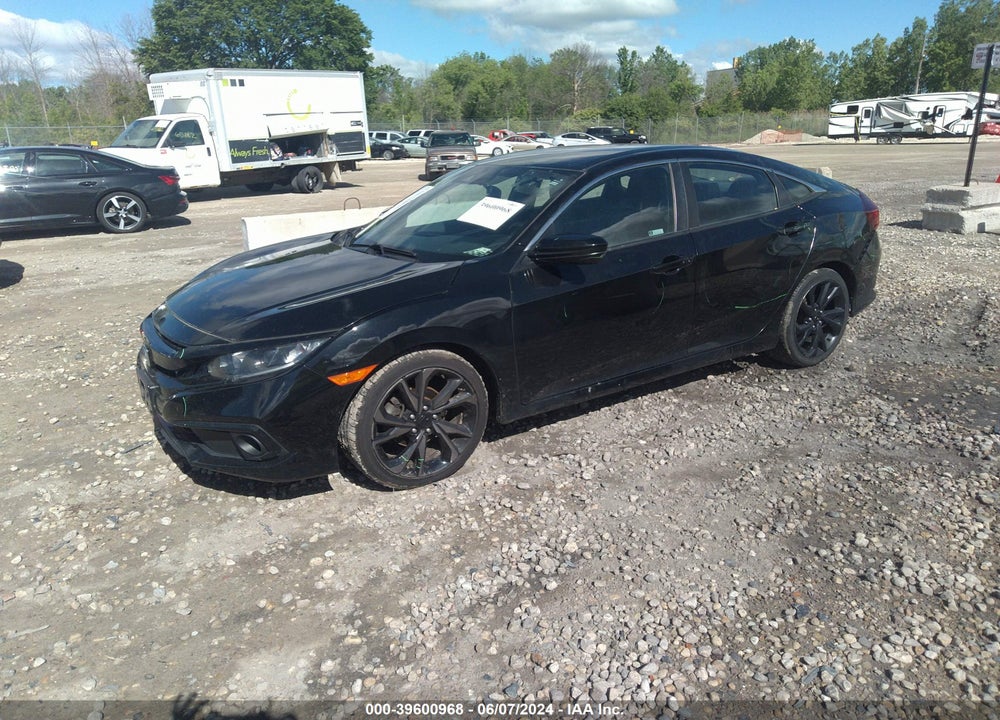 2020 HONDA CIVIC SPORT VIN: 2HGFC2F85LH546093