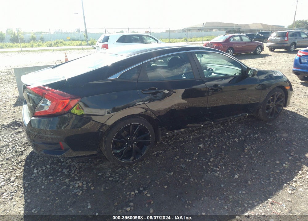 2020 HONDA CIVIC SPORT VIN: 2HGFC2F85LH546093