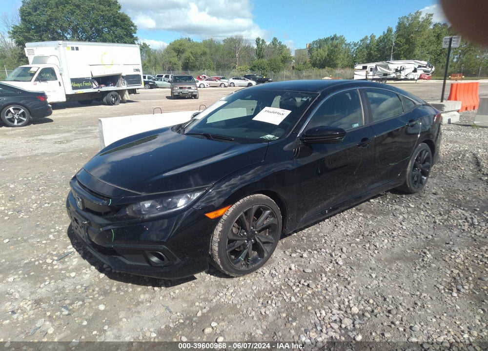 2020 HONDA CIVIC SPORT VIN: 2HGFC2F85LH546093