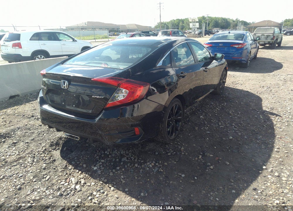 2020 HONDA CIVIC SPORT VIN: 2HGFC2F85LH546093