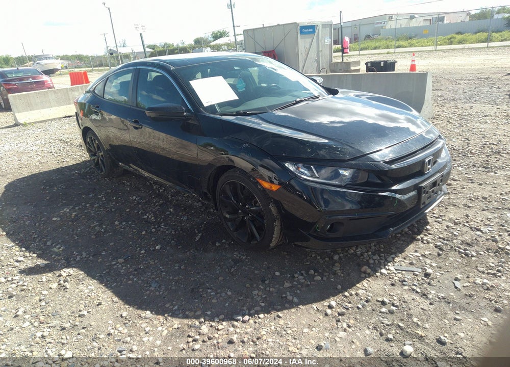 2020 HONDA CIVIC SPORT VIN: 2HGFC2F85LH546093