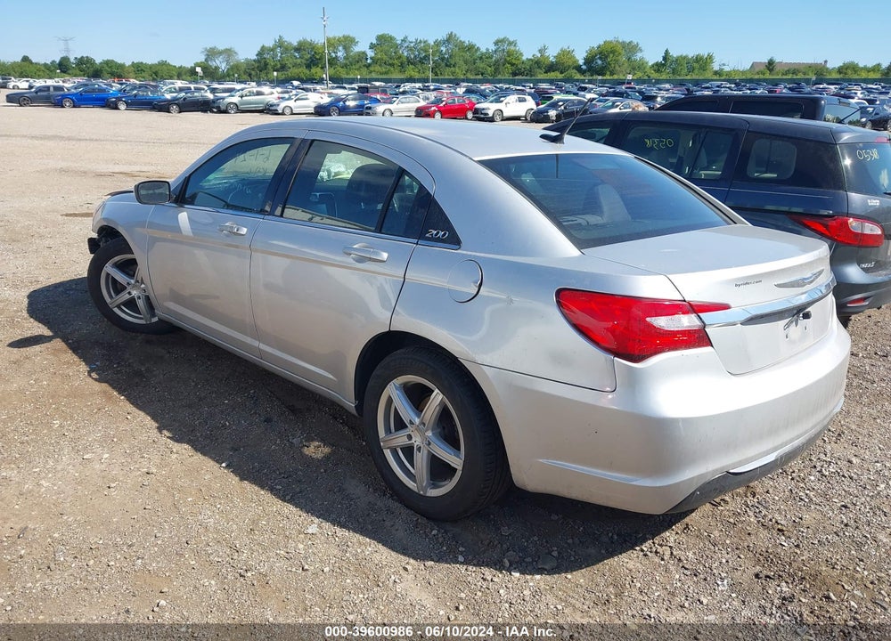 2012 CHRYSLER 200 LX VIN: 1C3CCBAB9CN281582