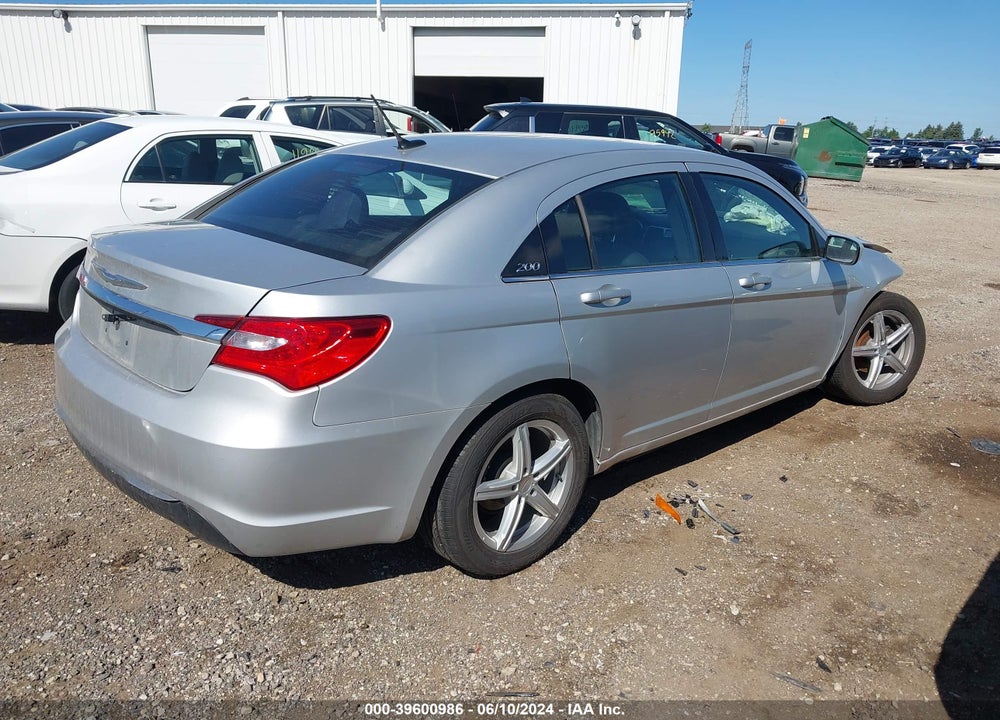 2012 CHRYSLER 200 LX VIN: 1C3CCBAB9CN281582