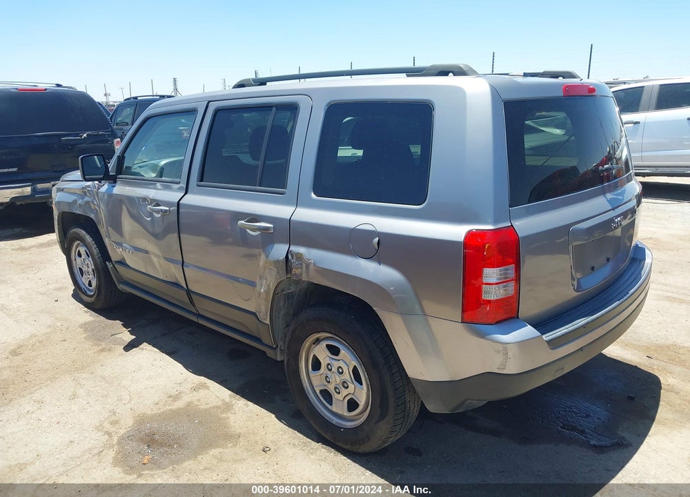 2016 JEEP PATRIOT SPORT VIN: 1C4NJPBB2GD813028
