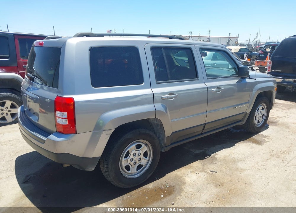 2016 JEEP PATRIOT SPORT VIN: 1C4NJPBB2GD813028