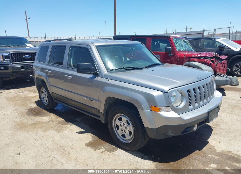 2016 JEEP PATRIOT SPORT VIN: 1C4NJPBB2GD813028