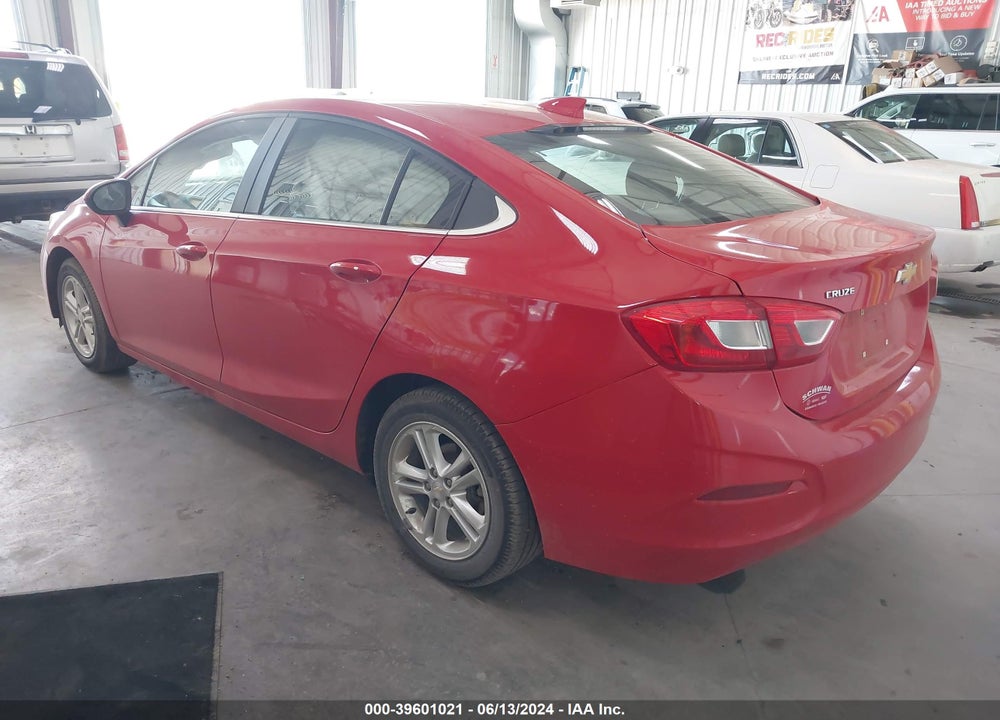 2017 CHEVROLET CRUZE LT AUTO VIN: 1G1BE5SM0H7263883