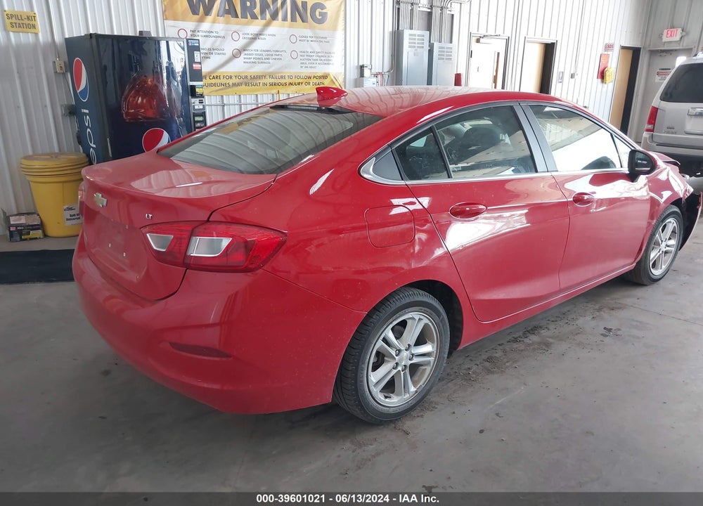 2017 CHEVROLET CRUZE LT AUTO VIN: 1G1BE5SM0H7263883