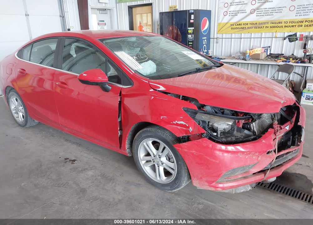 2017 CHEVROLET CRUZE LT AUTO VIN: 1G1BE5SM0H7263883