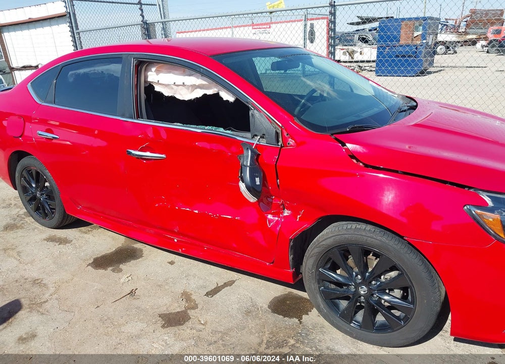 2017 NISSAN SENTRA SR VIN: 3N1AB7AP1HY357985