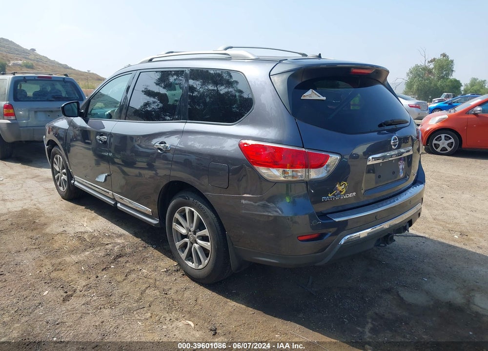 2014 NISSAN PATHFINDER SL VIN: 5N1AR2MN5EC663528