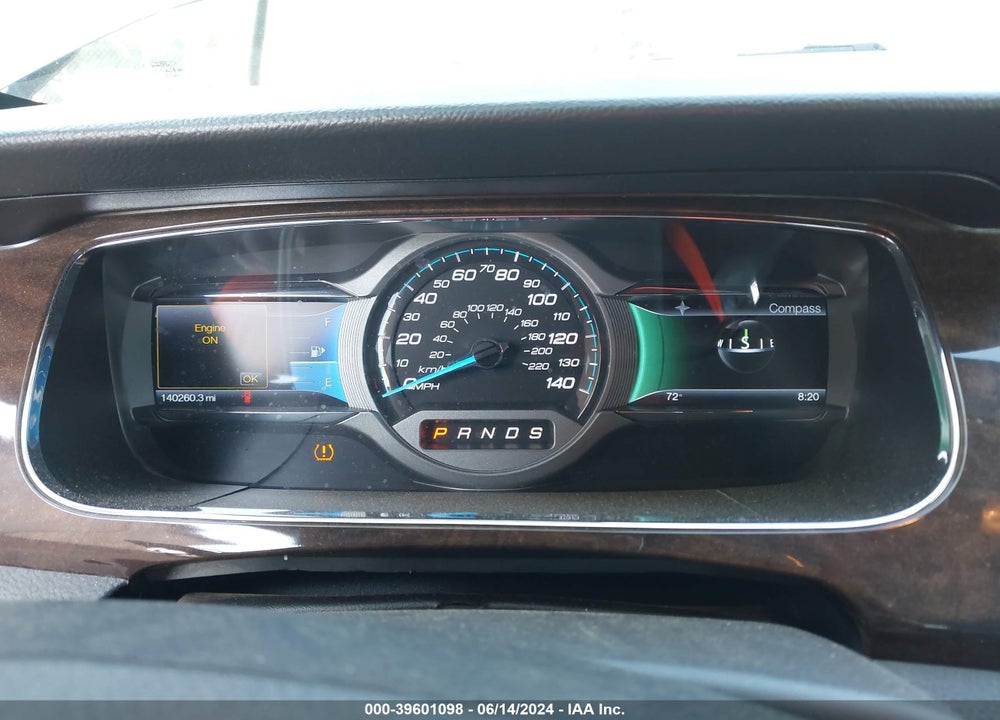 2013 FORD TAURUS LIMITED VIN: 1FAHP2F88DG229911